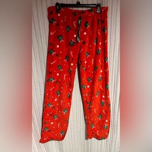 Women's Red Holiday Pajama Pants